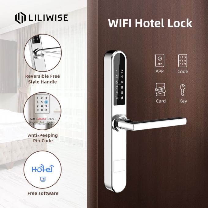 Mã WIFI thông minh Bluetooth Khách sạn Khóa RFID Không có Hệ thống Khách sạn 2