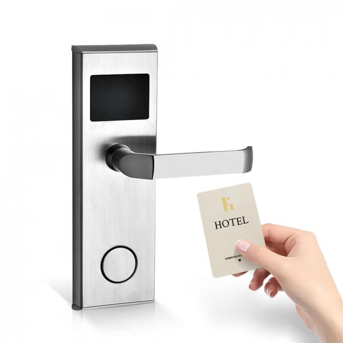 Thẻ thông minh đơn giản Swipe Thẻ khóa điện tử Khóa cửa cho khách sạn 0