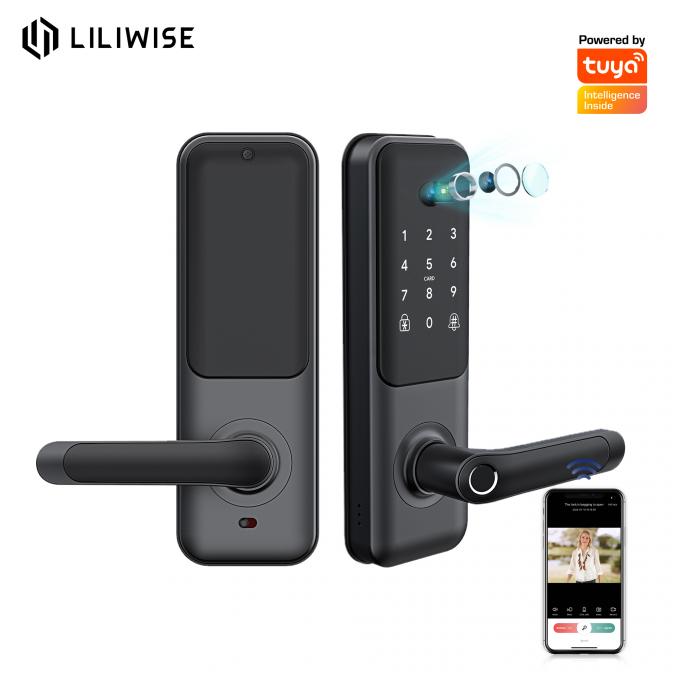 Tuya WiFi BLE Smart Door Lock với dấu v&acirc;n tay v&agrave; b&agrave;n ph&iacute;m 2