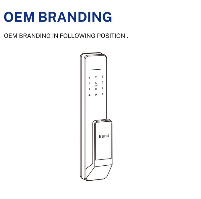 Liliwise Thiết kế mới Kh&oacute;a ho&agrave;n to&agrave;n tự động Kh&oacute;a dấu v&acirc;n tay điện tử kỹ thuật số Kh&oacute;a APP TTlock Kh&oacute;a cửa th&ocirc;ng minh 36