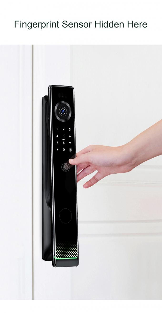 Liliwise Fechadura kỹ thuật số Tuya th&ocirc;ng minh Cerradura Wifi An ninh mật khẩu kh&ocirc;ng d&acirc;y kh&ocirc;ng ch&igrave;a kh&oacute;a kh&oacute;a cửa th&ocirc;ng minh với m&aacute;y ảnh 10