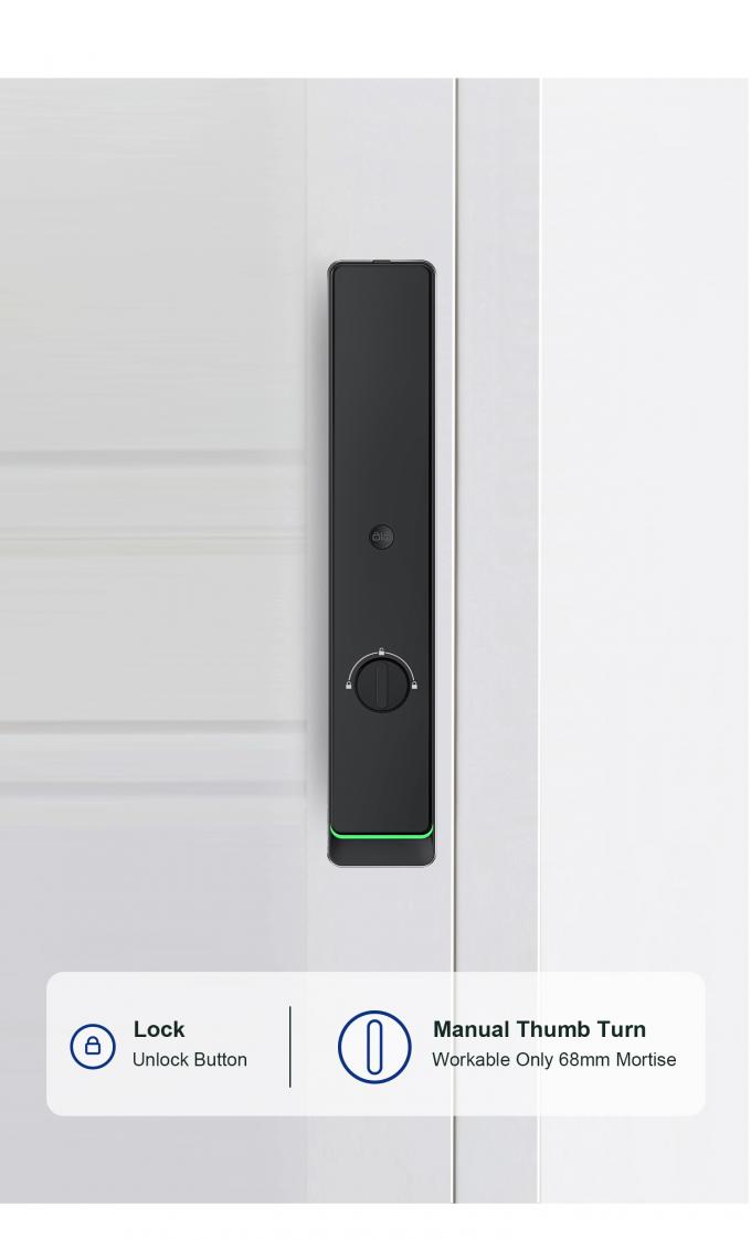 Liliwise Tuya Ttlock Cerraduras Electrices Wifi Dấu v&acirc;n tay M&aacute;y ảnh kỹ thuật số Kh&oacute;a cửa th&ocirc;ng minh với m&aacute;y ảnh 14