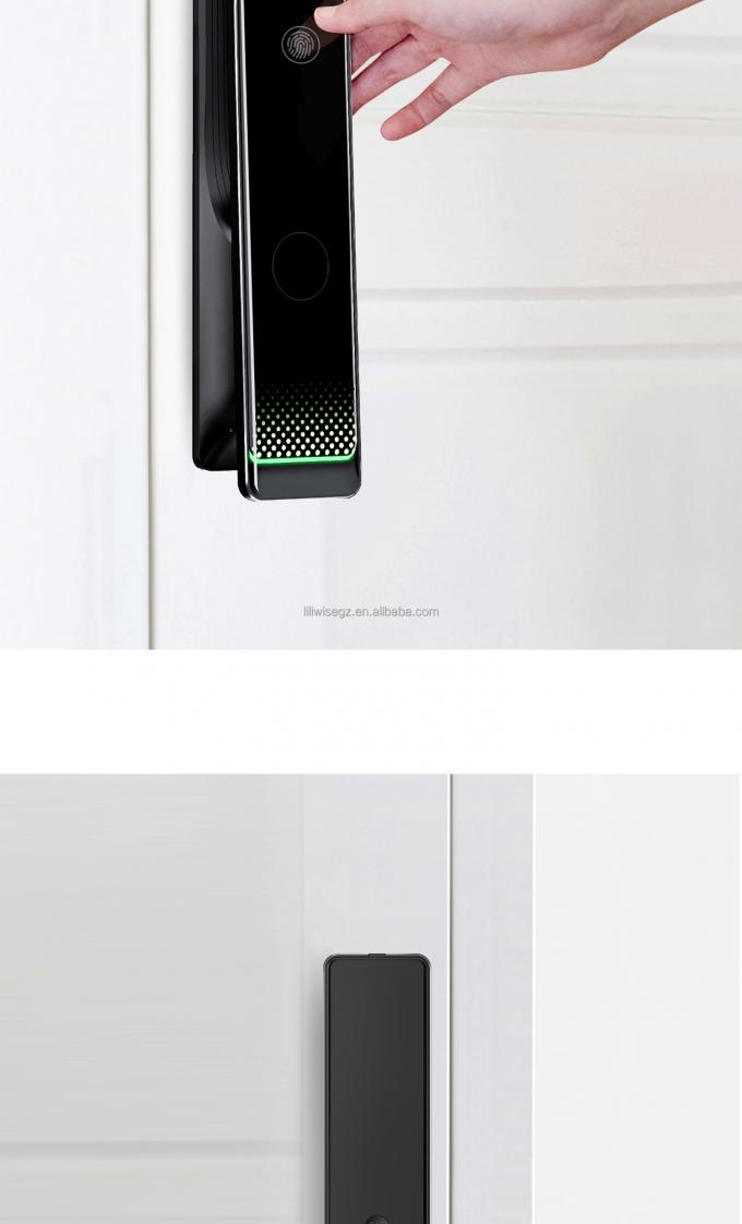 Liliwise chống nước ng&oacute;n tay Smart Lock Ttlock Tuya Face Recognition Wifi 3D Smart Door Lock Với Camera Wifi 10