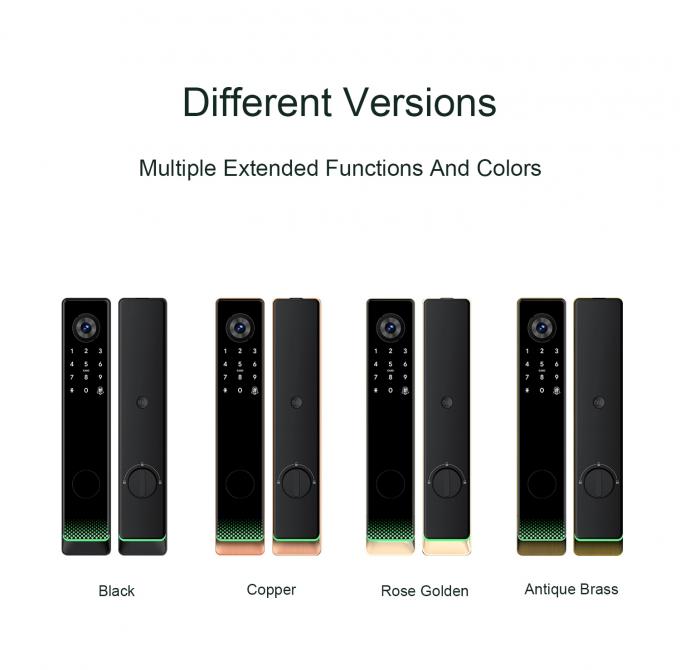 Liliwise Tuya Ttlock Kh&oacute;a sinh trắc học tự động Kh&oacute;a RFID Thẻ Wifi Ứng dụng Bạch v&acirc;n tay Kh&oacute;a cửa th&ocirc;ng minh Với M&aacute;y ảnh 8