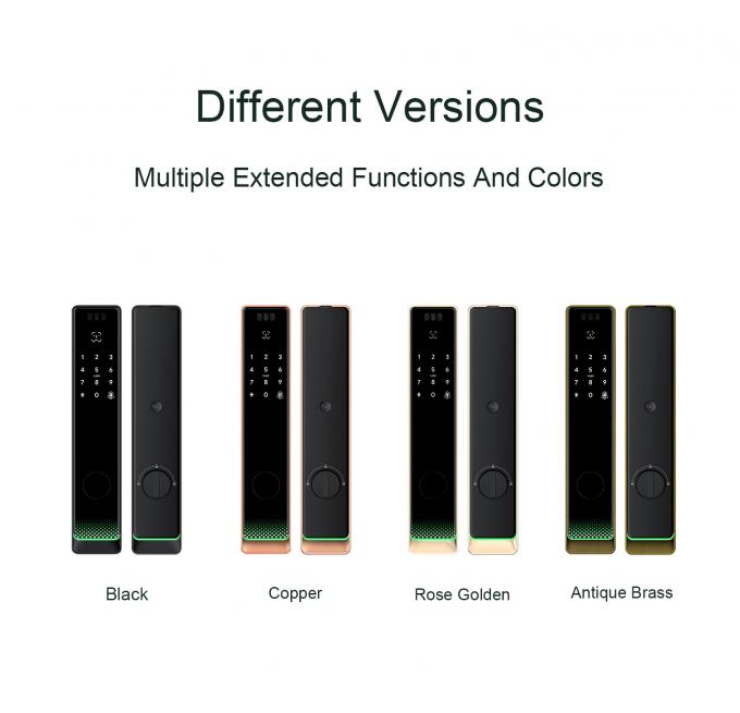 Liliwise Security Tuya Wifi Cerradura Intelligente Kh&oacute;a th&ocirc;ng minh điện tử Kh&oacute;a th&ocirc;ng minh v&acirc;n tay Kh&ocirc;ng ch&igrave;a kh&oacute;a Kh&oacute;a th&ocirc;ng minh kỹ thuật số 8