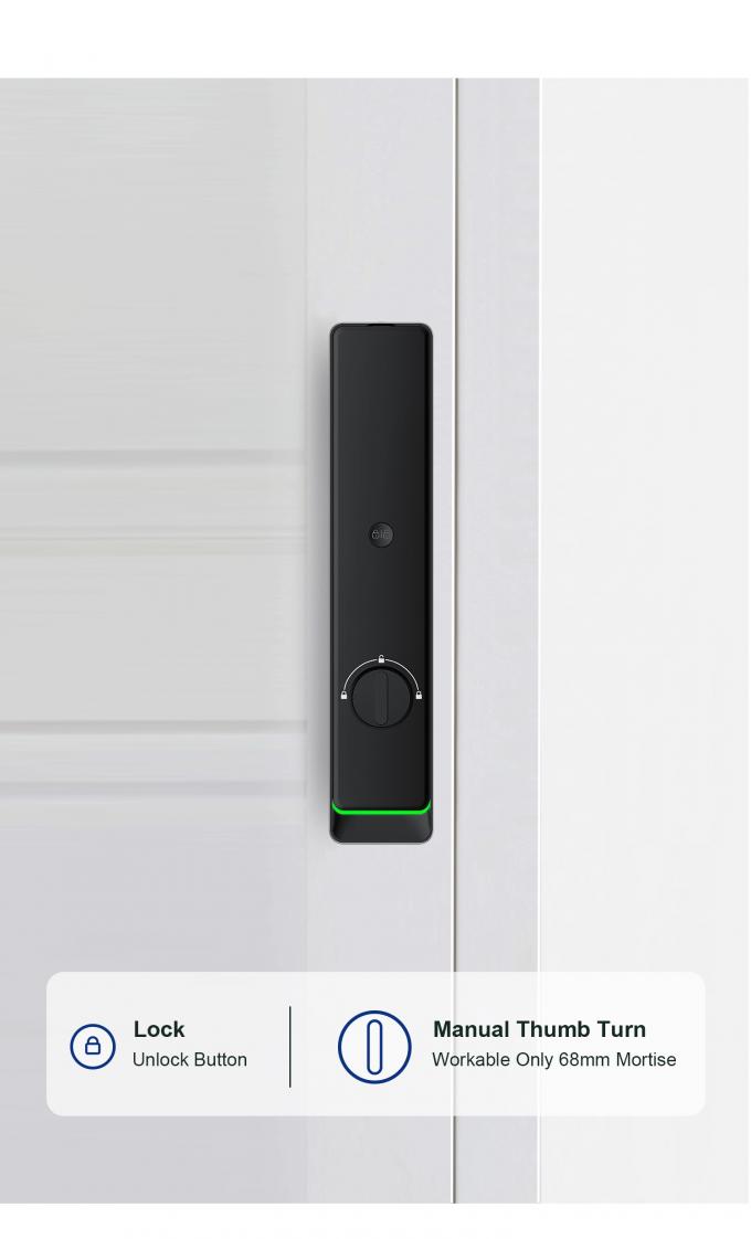 Liliwise Security Tuya Wifi Cerradura Intelligente Kh&oacute;a th&ocirc;ng minh điện tử Kh&oacute;a th&ocirc;ng minh v&acirc;n tay Kh&ocirc;ng ch&igrave;a kh&oacute;a Kh&oacute;a th&ocirc;ng minh kỹ thuật số 14