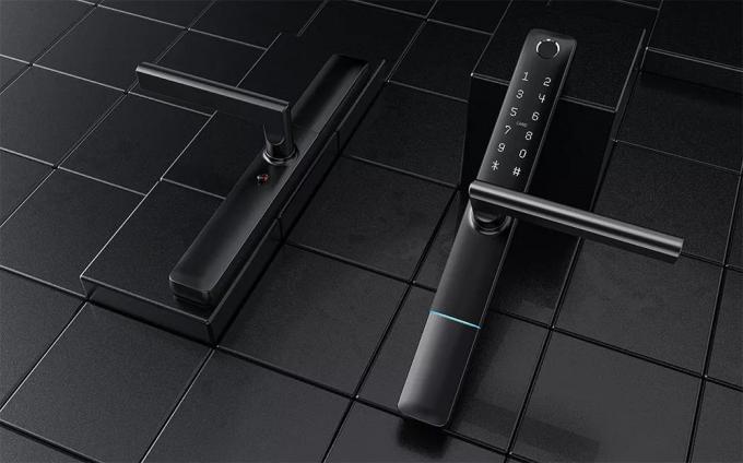 Liliwise Kiểm ph&ograve;ng nước bằng th&eacute;p kh&ocirc;ng gỉ Kh&oacute;a cửa v&acirc;n tay kỹ thuật số TTlock Kh&oacute;a cửa th&ocirc;ng minh BLE Wifi Slim Smart Lock 2