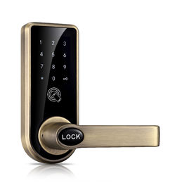 Bảo mật cao Khóa cửa Bluetooth Hỗ trợ Thẻ IC mật khẩu kỹ thuật số cho Cửa trước nhập cảnh