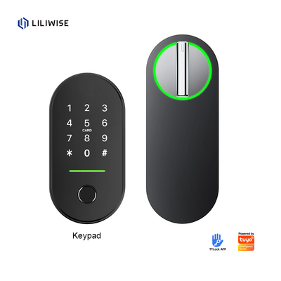 Liliwise Hot bán khóa nhà thông minh trong nhà Tuya Ttlock an ninh khóa kỹ thuật số Wifi khóa thông minh không chìa khóa