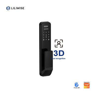 Liliwise Security Digital Doorbell Tuya Wifi Smart Fingerprint Lock Face Recognition Camera Khóa cửa Khóa kiểm soát De Accesos