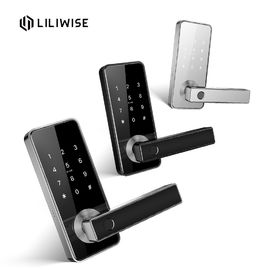 Khóa cửa điện tử dân dụng, Wifi kỹ thuật số an toàn Màn hình cảm ứng Finger In chốt cửa khóa