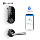 Khóa cửa Bluetooth Điều khiển Wifi không dây Kỹ thuật số vân tay Chia hợp kim nhôm