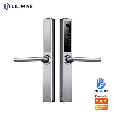 Liliwise thép không gỉ chống nước khóa thông minh ngoài trời Tuya Ttlock Wifi khóa cửa thông minh không chìa khóa với Api