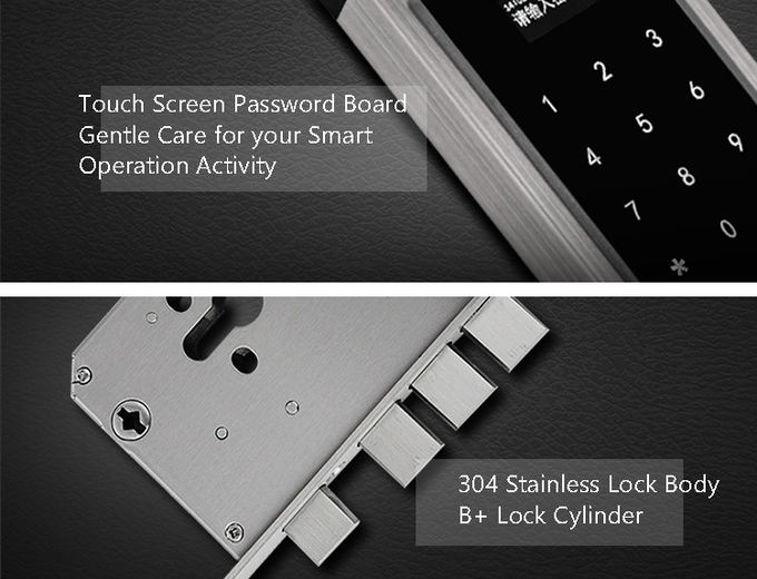Nhiều khóa cửa khách sạn không cần chìa khóa, mật khẩu Khóa bàn phím điện tử 0
